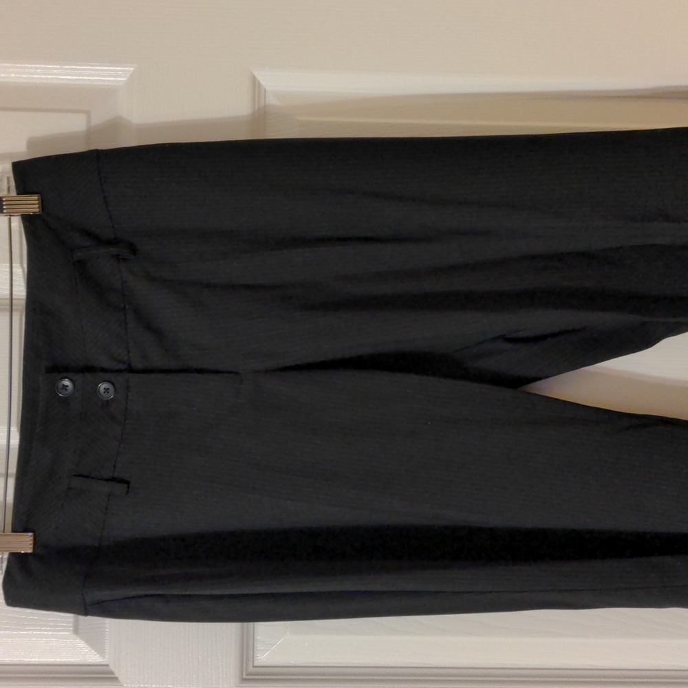 Jacob black pinstripe trousers excellent condition size 8